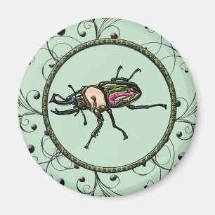 Rainbow Stag Beetle Magnet