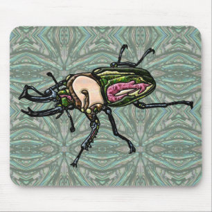 Rainbow Stag Beetle Mouse Mat