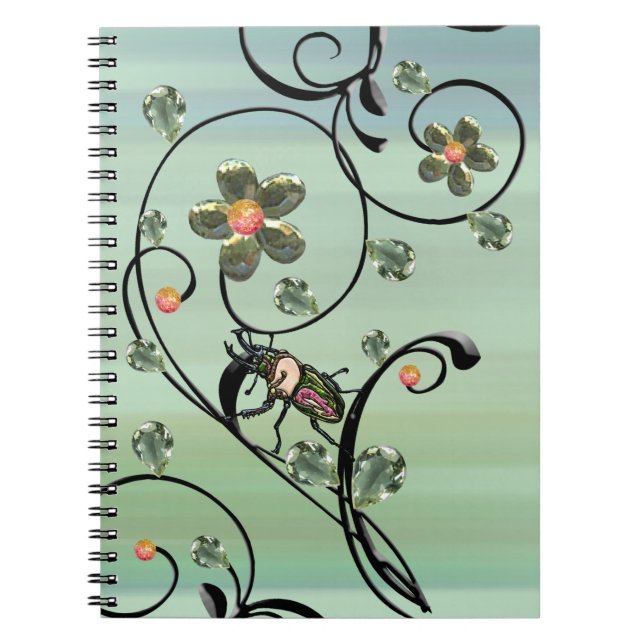 Rainbow Stag Beetle Notebook (Front)