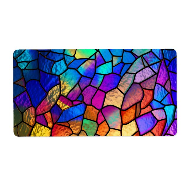 Rainbow Stained Glass Pattern (Front)