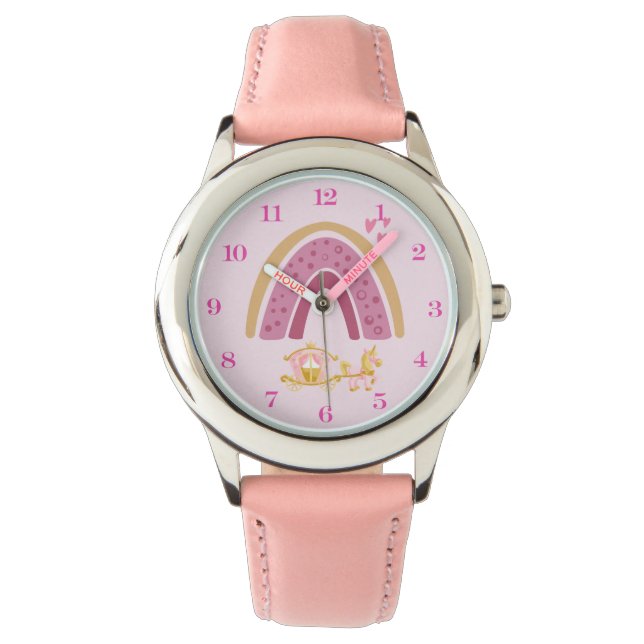 Rainbow Stainless Steel Watch (Front)
