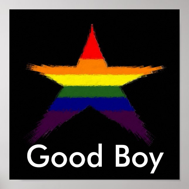 Rainbow Star Award Poster (Front)