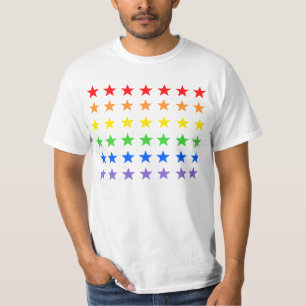 Rainbow starry sky T-Shirt