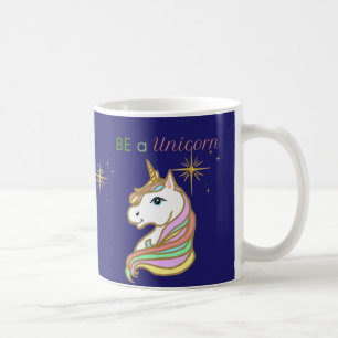 Rainbow, Stars, and Unicorn Magic Mug