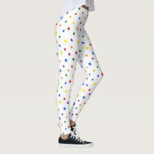 Rainbow Stars Leggings
