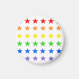 Rainbow stars magnet