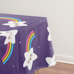 Rainbow Stars Tablecloth