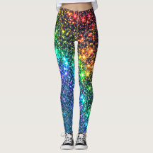 Rainbow Stars Yoga Pants