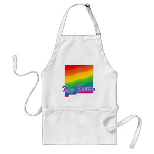 Rainbow State Of New Mexico Standard Apron