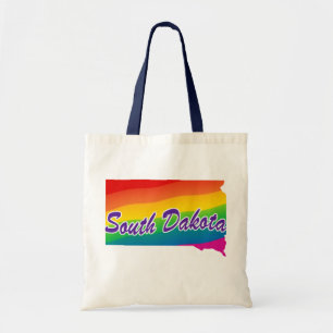 Rainbow State Of South Dakota Tote Bag