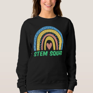 Rainbow Stem Science Technology Engineering Math T Sweatshirt