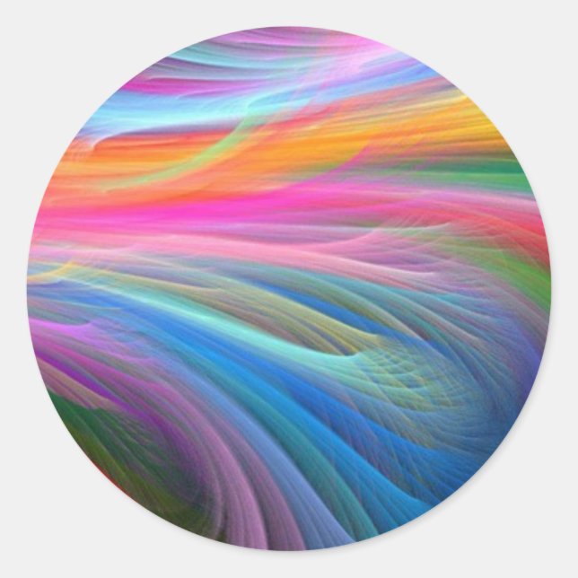 rainbow sticker (Front)