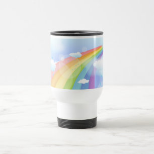 Rainbow Storm Travel Mug