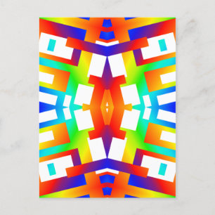 Rainbow Streakus Postcard