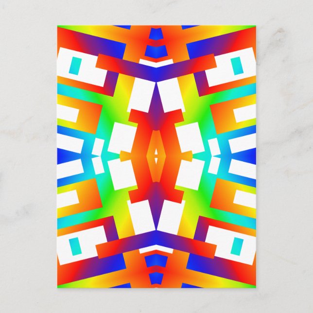 Rainbow Streakus Postcard (Front)