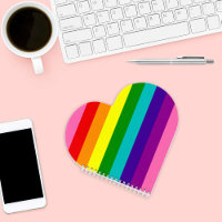 Rainbow Stripe Children's Heart