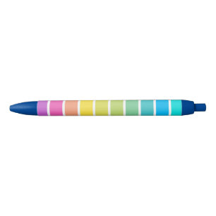 Rainbow Stripe Multi-Colour Pen