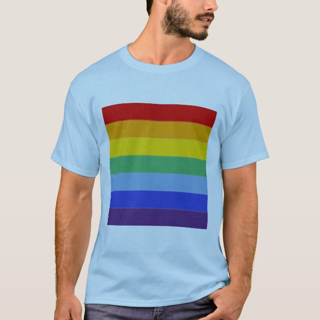 Rainbow Stripe T-Shirt (Front)