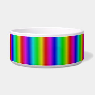 rainbow stripes, artdeco pattern