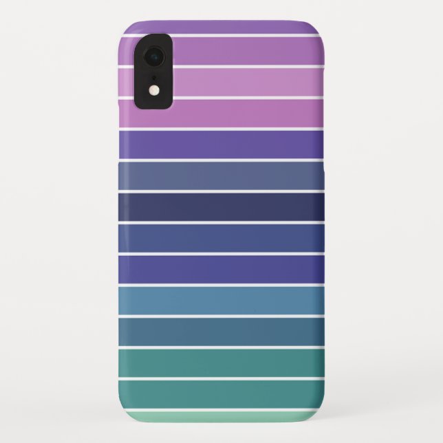 Rainbow Stripes Case-Mate iPhone Case (Back)