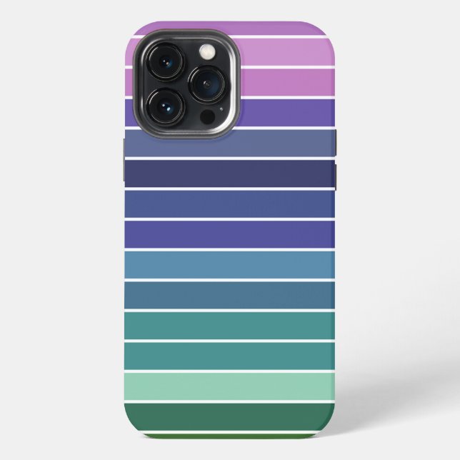 Rainbow Stripes  iPhone Case (Back)