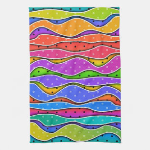 RAINBOW STRIPES Kitchen - Bar - Bath TOWELS