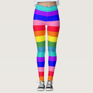 Rainbow Stripes leggings
