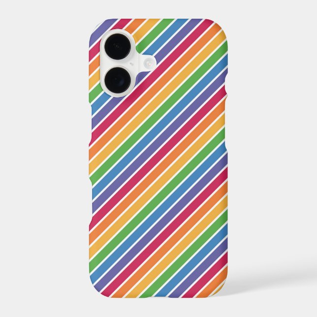 Rainbow Stripes Pattern (Back)