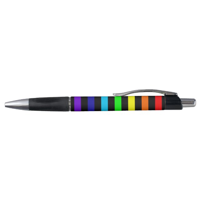 Rainbow Stripes Pen (Top)