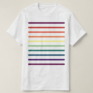 rainbow stripes T-Shirt