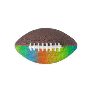 RAINBOW STRIPES TEXTURE AMERICAN FOOTBALL