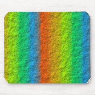 RAINBOW STRIPES TEXTURE MOUSE MAT