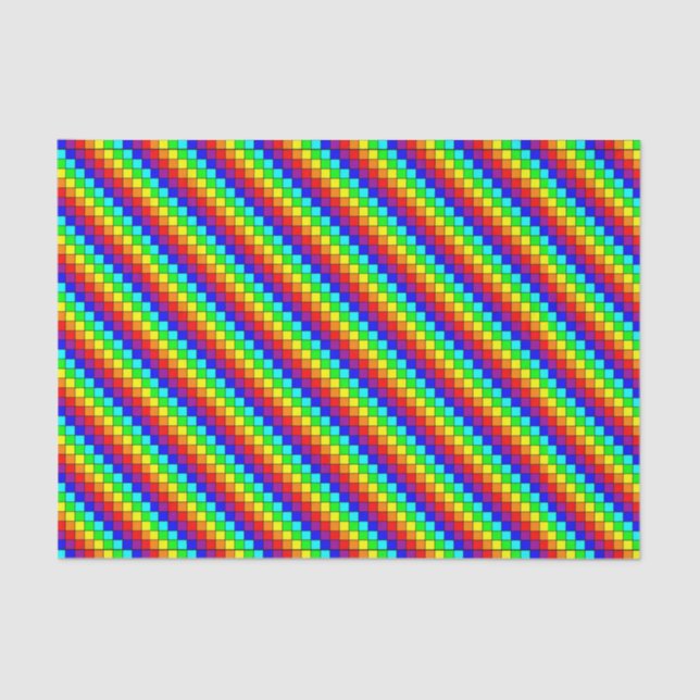 Rainbow Stripes - Tissue Paper (Front)
