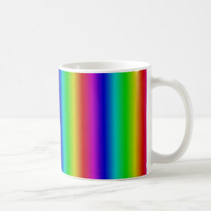Rainbow Strips - Pattern Coffee Mug