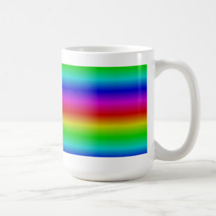 Rainbow Strips - Pattern Coffee Mug