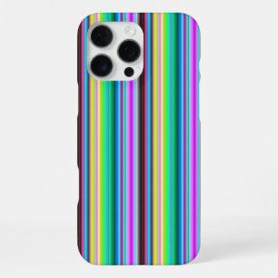 Rainbow Strips - Pattern iPhone 16 Pro Max Case