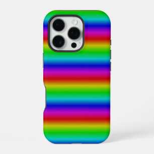 Rainbow Strips - Pattern iPhone 16 Pro Case