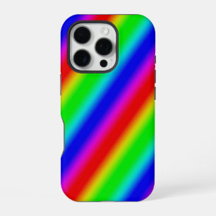 Rainbow Strips - Pattern iPhone 16 Pro Case