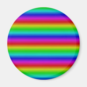 Rainbow Strips - Pattern Magnet