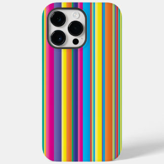 Rainbow sttipes patternApple iPhone 13 Pro, Barely Case-Mate iPhone 14 Pro Max Case