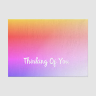 Rainbow Style Pretty Tissue Paper