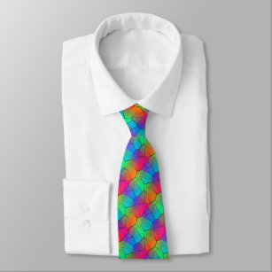 Rainbow Stylish Pattern Tie