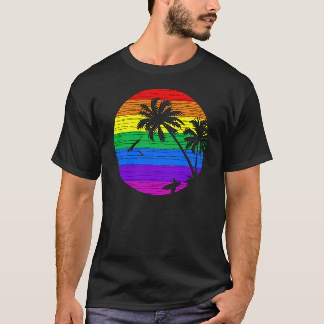 Rainbow summer T-Shirt (Front)