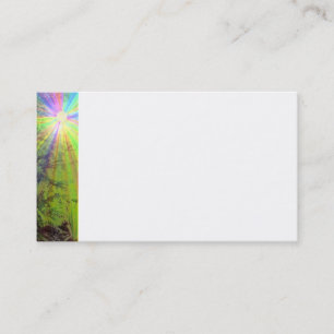 Rainbow Sun business card