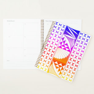 Rainbow Sunrise Planner