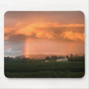 Rainbow Sunset Mouse Mat