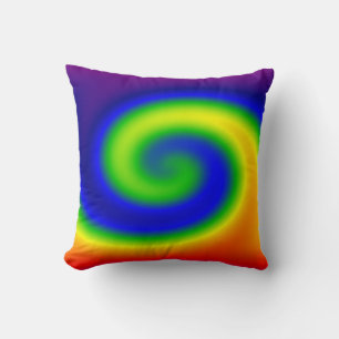 Rainbow Surf Cushion