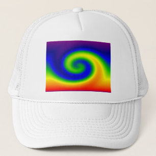 Rainbow Surf Trucker Hat