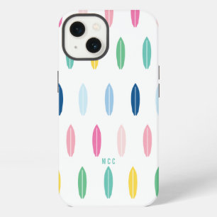 Rainbow Surfboard Personalised iPhone 13 Case
