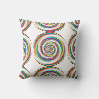 rainbow swatches cushion